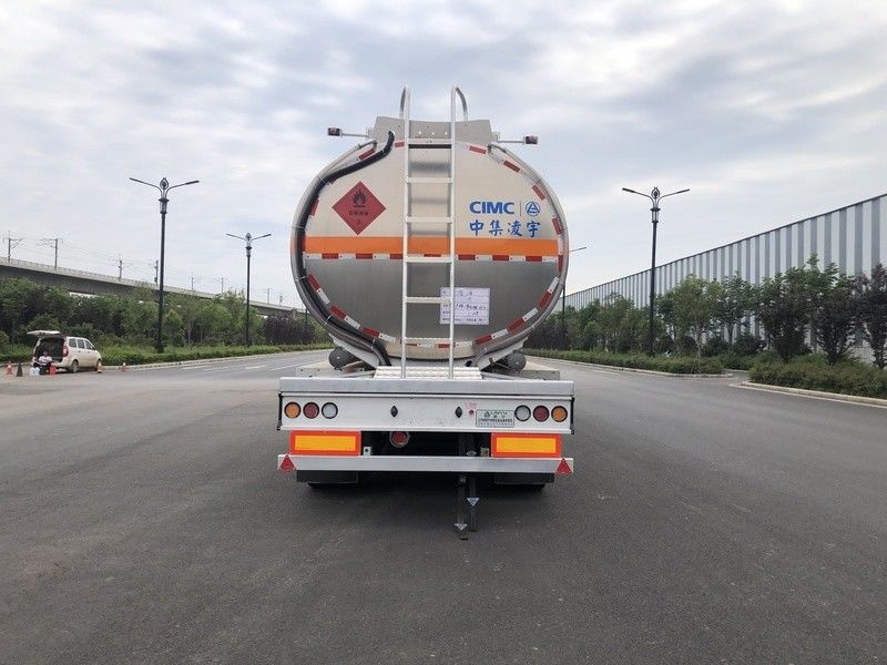 3 essieux 44m3 Benzine liquide Aviation Pétrole à essence transport de carburant à réaction semi-remorque pétrolier
