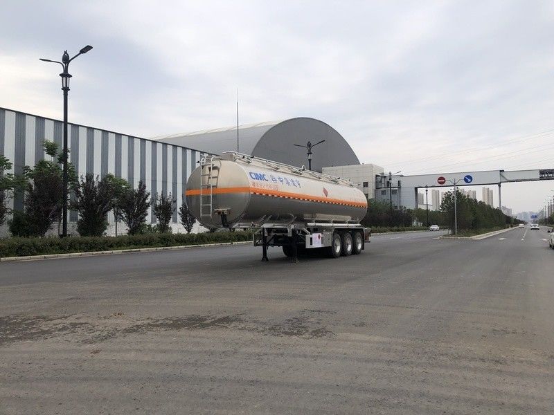 3 essieux 44m3 Benzine liquide Aviation Pétrole à essence transport de carburant à réaction semi-remorque pétrolier