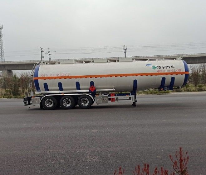 CIMC LINYU 48000 50000Liter réservoir de carburant remorque à 3 essieux 48m3 semi-remorque en alliage d'aluminium