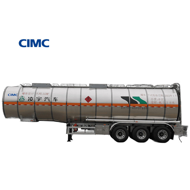 32100/31800 KG Masse de charge nominale CIMC LINYU 8*4 Alliage d'aluminium