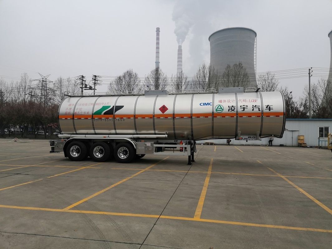 32100/31800 KG Masse de charge nominale CIMC LINYU 8*4 Alliage d'aluminium
