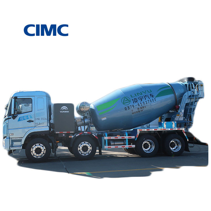 13000 kg électrique 8x4 12cbm gros camion mobile pour le mélangeur de béton pour par CIMC LINYU