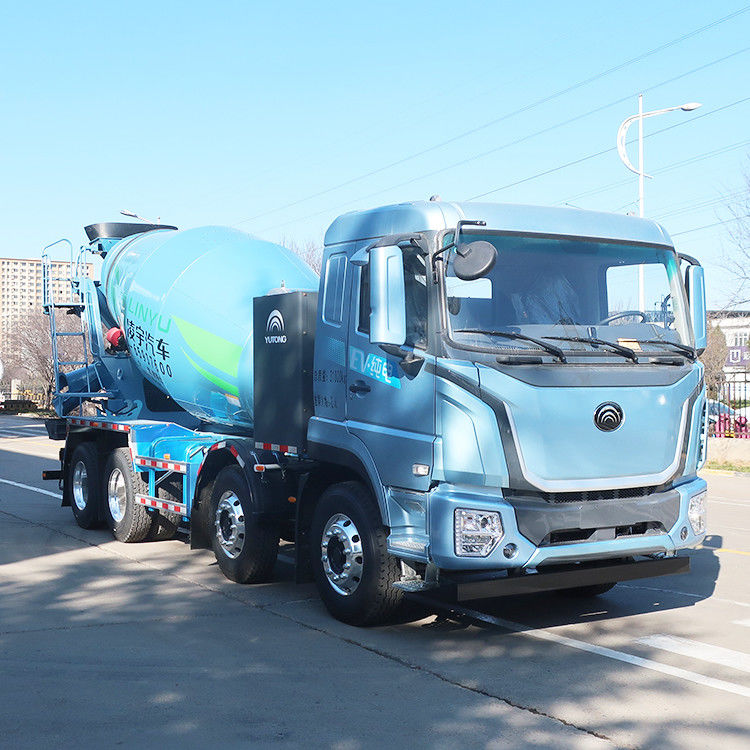 13000 kg électrique 8x4 12cbm gros camion mobile pour le mélangeur de béton pour par CIMC LINYU