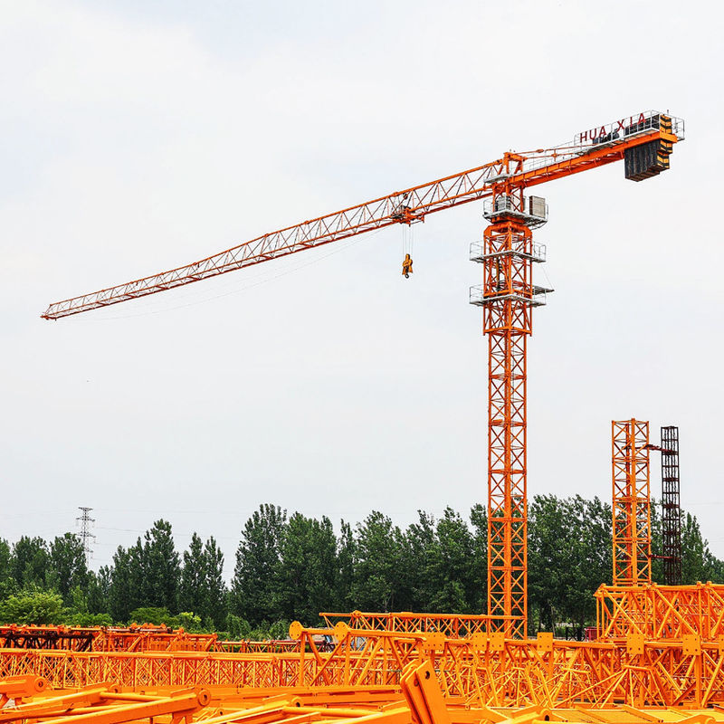 Crane à tour plate de 30 tonnes pour travaux de construction Zoomlion T7015-10E WA7025-10E 70m