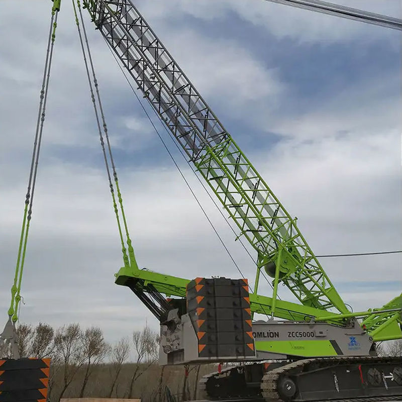 Zoomlion ZCC850V 45 tonnes 50 tonnes Grue hydraulique mobile pour travaux de construction