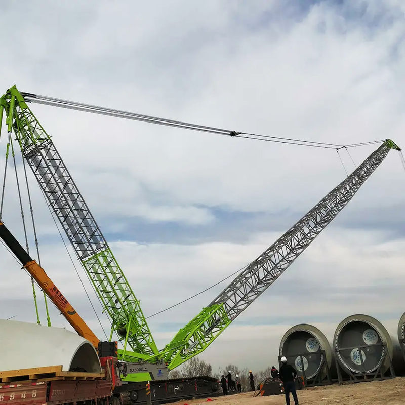 ZOOMLION 100 tonnes grande grue hydraulique à rampe avec 357 T.m de moment de levage nominal