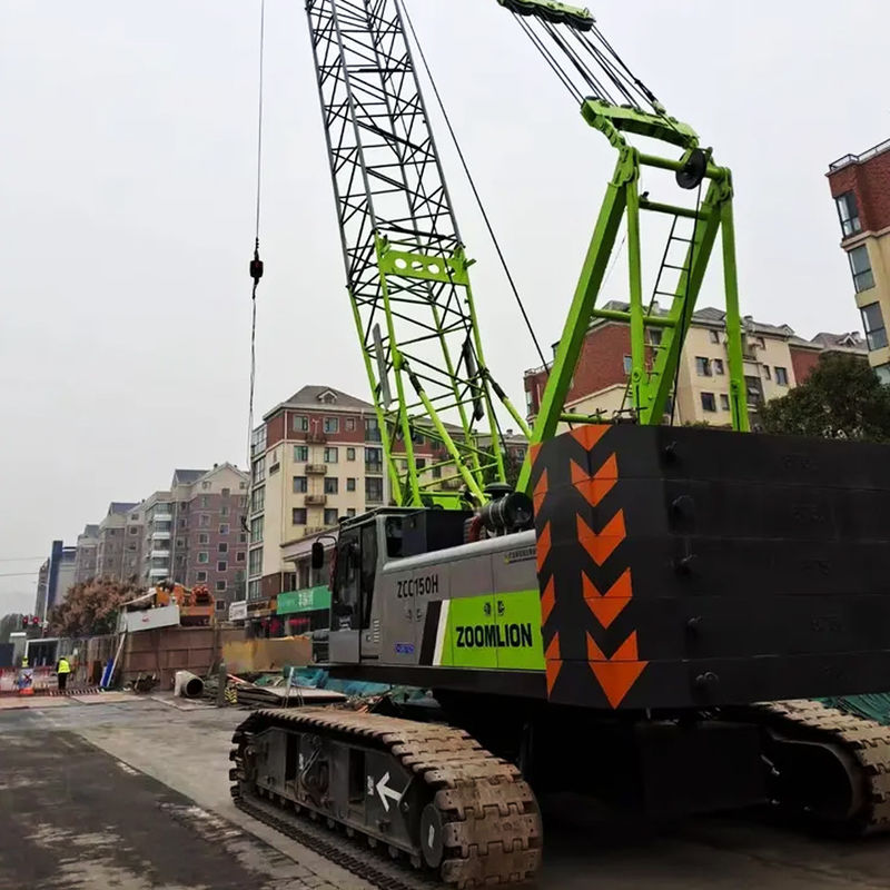 ZOOMLION 100 tonnes grande grue hydraulique à rampe avec 357 T.m de moment de levage nominal