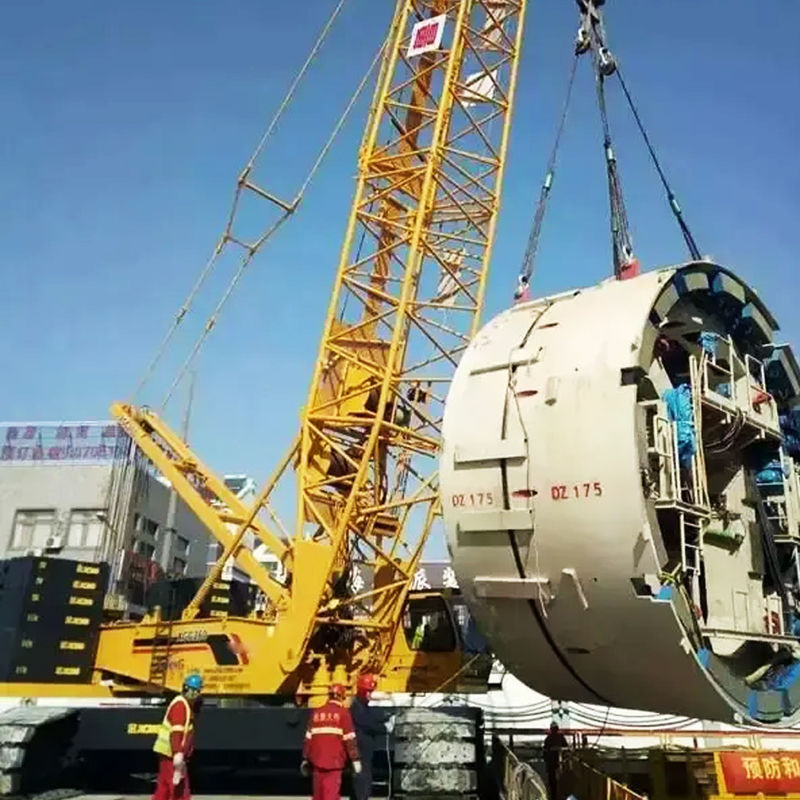 Machine de levage de grue à rampe de 25 tonnes 50 T 55 tonnes 75 tonnes avec autre pompe hydraulique