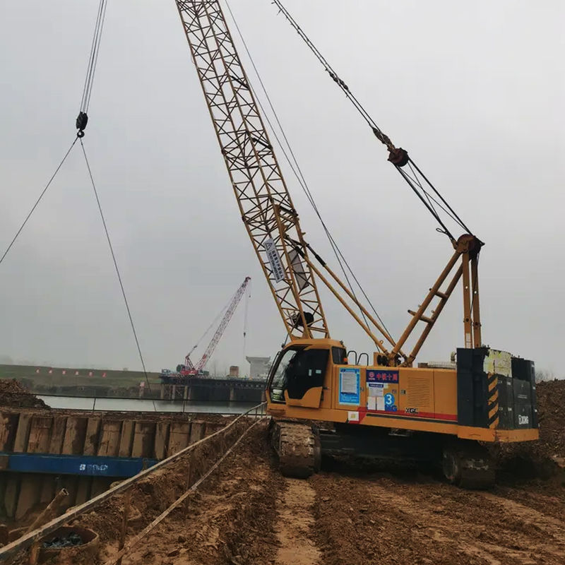 Machine de levage de grue à rampe de 25 tonnes 50 T 55 tonnes 75 tonnes avec autre pompe hydraulique