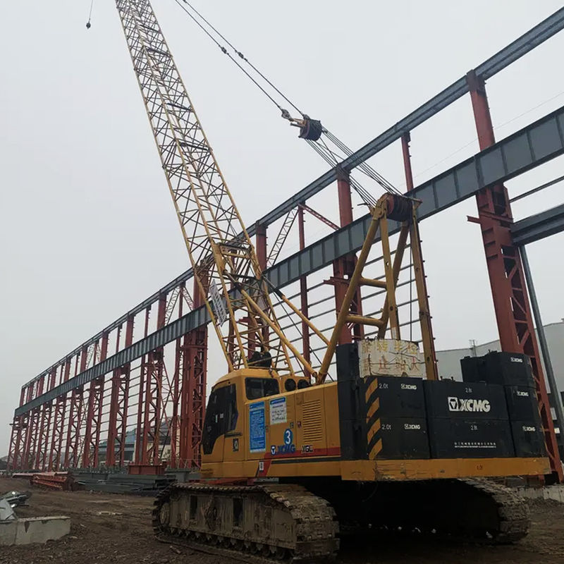 Machine de levage de grue à rampe de 25 tonnes 50 T 55 tonnes 75 tonnes avec autre pompe hydraulique