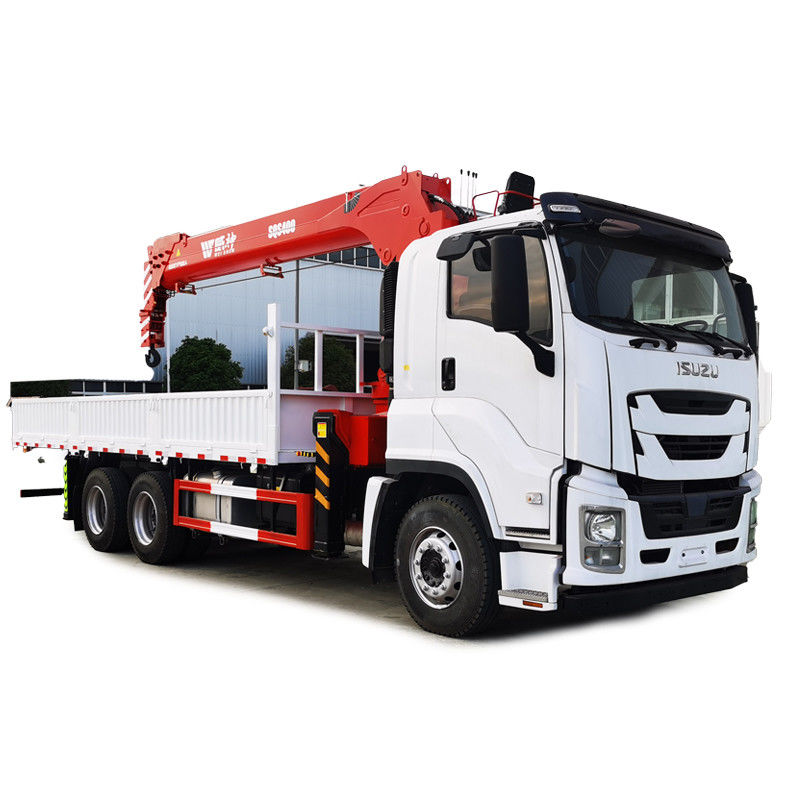 Isuzu 12 tonnes 16 tonnes camionnette montée grue avec Telescoping Boom 19,5M Durabilité 6 * 4
