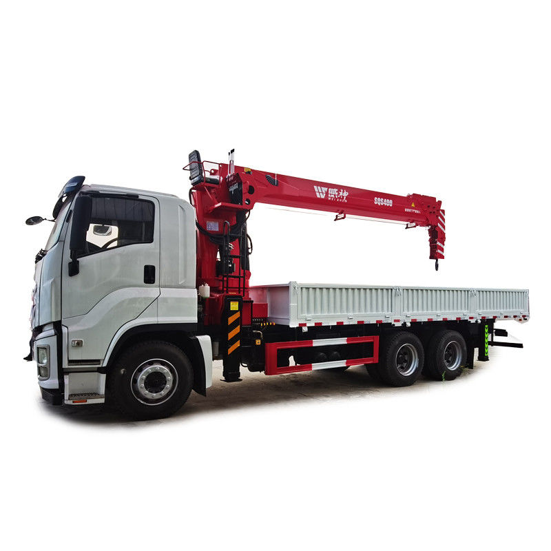 Isuzu 12 tonnes 16 tonnes camionnette montée grue avec Telescoping Boom 19,5M Durabilité 6 * 4