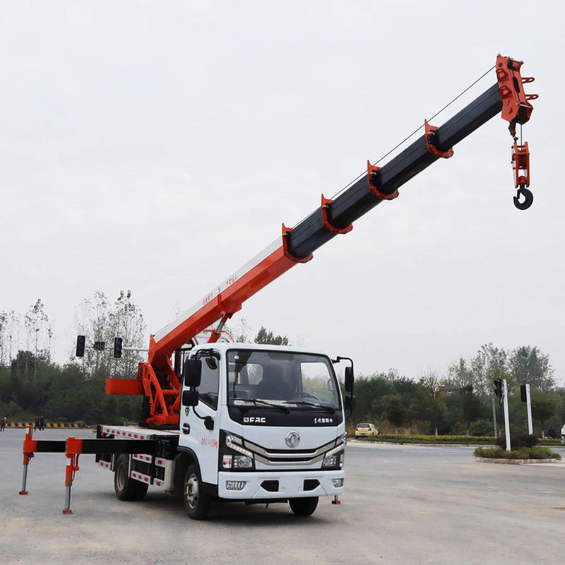 Moteur d'origine 10 tonnes 25 tonnes camion grue mobile mini camion grue facile à utiliser