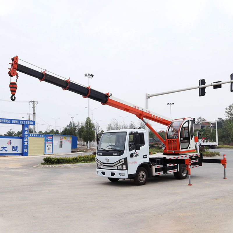 Moteur d'origine 10 tonnes 25 tonnes camion grue mobile mini camion grue facile à utiliser
