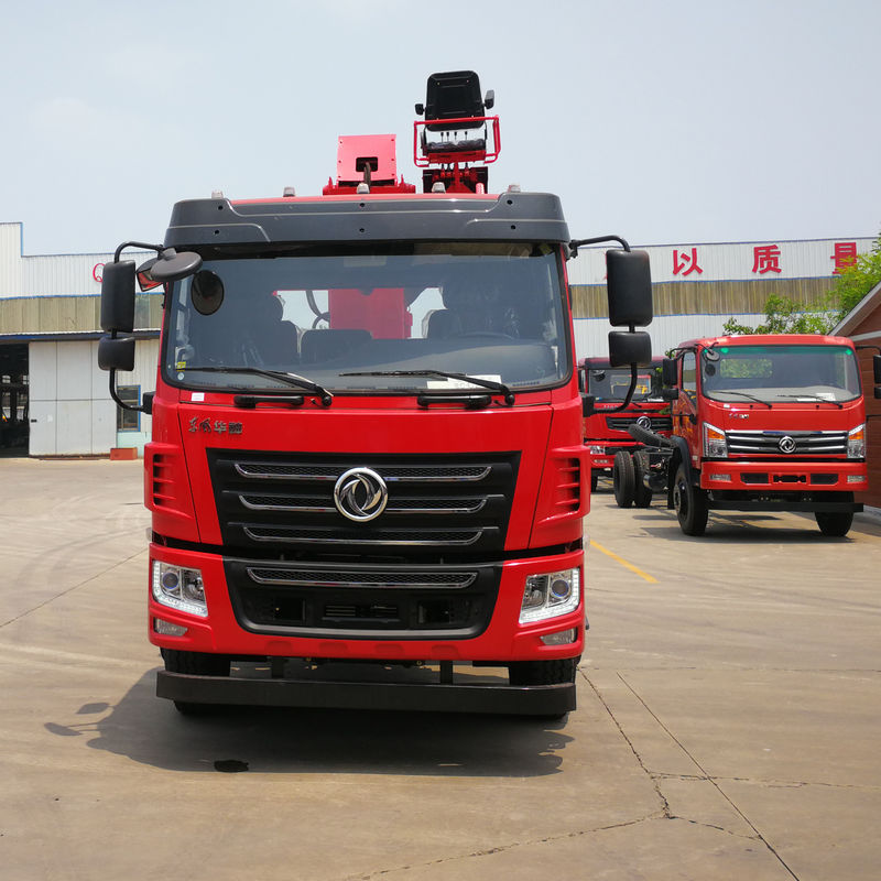 8 tonnes de mini-camion monté grue avec 4m * 4 bras de boom et pompe hydraulique Eaton
