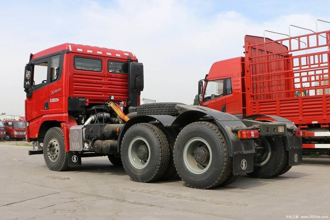 Direction gauche Shacman d'occasion 6*4 500 chevaux Automobile Tracteur tête de camion semi-remorque camion