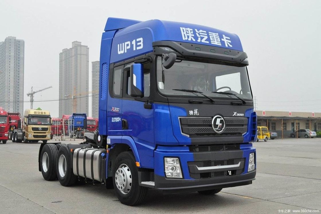 Axle avant HF9T Shacman 6x4 remorque camion tête tracteur camion avec 500 hp moteur Cummins