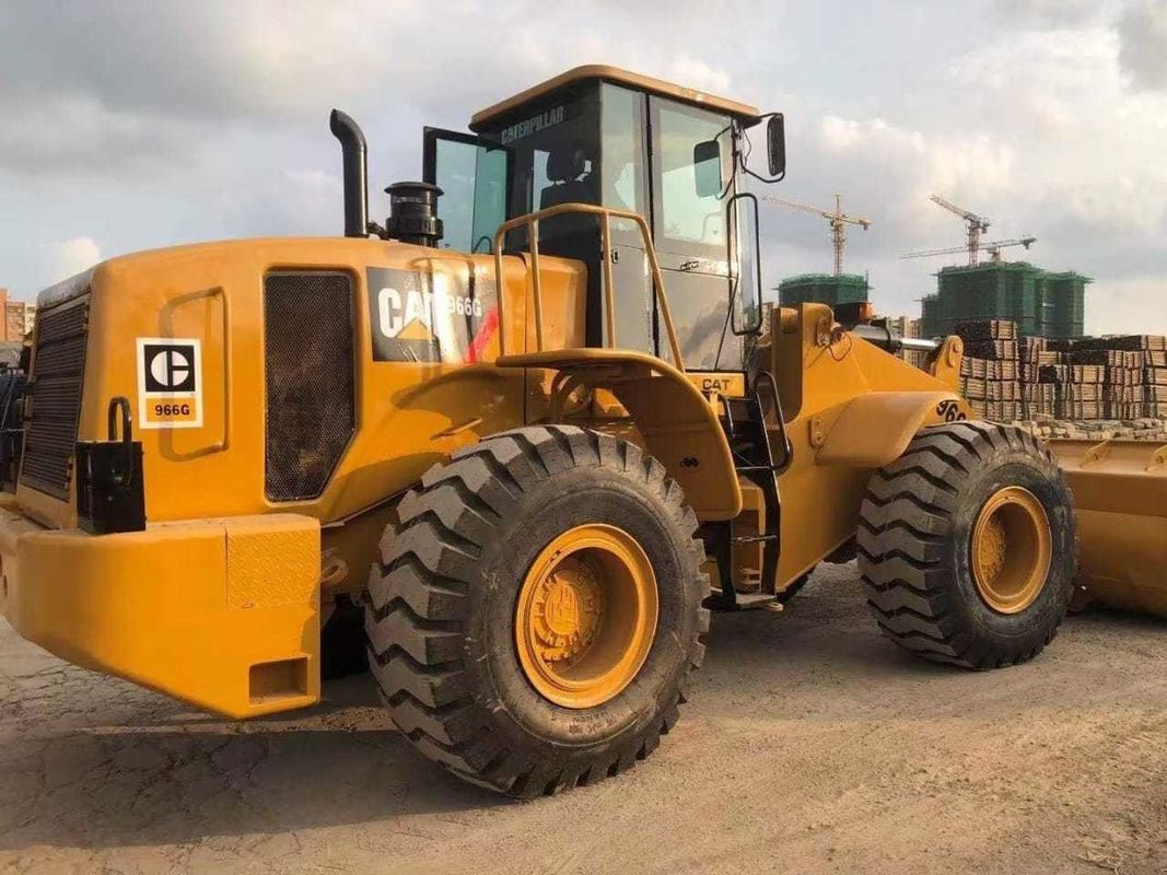 6 tonnes Cat 966G Front End Utilisé Caterpillar roue chargeurs Bon état moteur d'origine