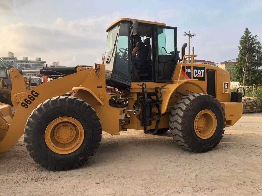 6 tonnes Cat 966G Front End Utilisé Caterpillar roue chargeurs Bon état moteur d'origine