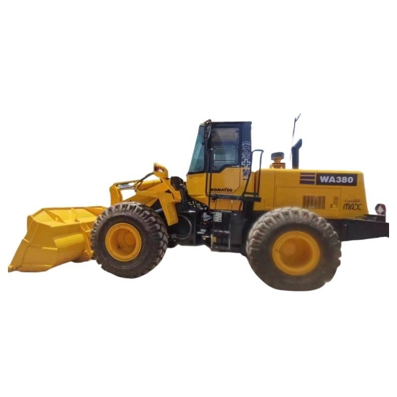 Chargeur avant de 4 tonnes de charge nominale et de 4,78 m de longueur utilisé original 380-3 Komatsu Chargeur