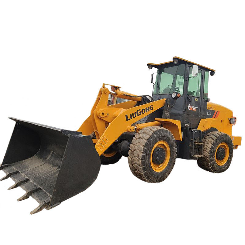 8 000 kg LIUGONG 836 Cat Machines de chargement avant utilisées Chargeurs pour roues moteur Chargeur