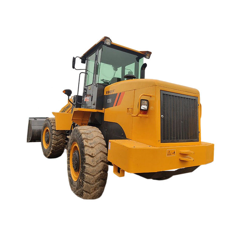 8 000 kg LIUGONG 836 Cat Machines de chargement avant utilisées Chargeurs pour roues moteur Chargeur