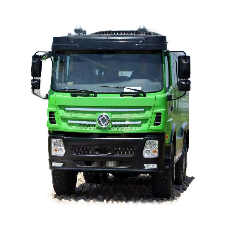 Boîte de vitesses manuelle à 8 vitesses et 155 kW de puissance 6 * 6 bus de voyageurs du désert pour l'exploitation minière à Dongfeng