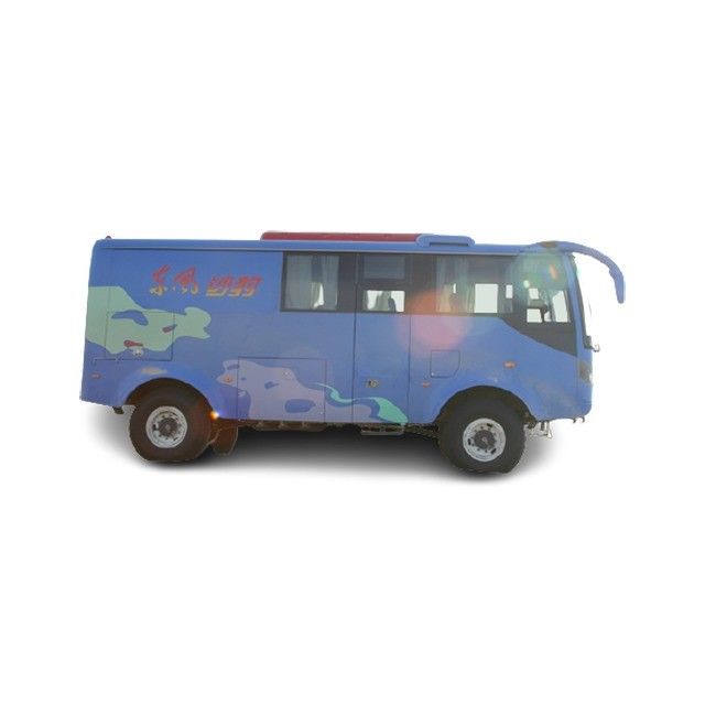 6700mm Longueur 4x4 Autobus du désert hors route Awd 14 sièges Autobus de passagers pour l'Afrique Euro 3 Norme d'émission