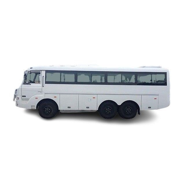 Dongfeng EQ6840PT 6x6 Autobus tout-terrain de luxe Longueur 8380mm Avant / arrière surplomb 1290/2790mm