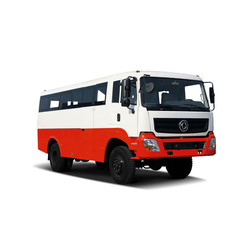 Autobus tout-terrain 4x4 de 180 chevaux Dongfeng EQ6750PT Avec une capacité de moteur de 4 à 6 litres et une largeur totale de 2420 mm