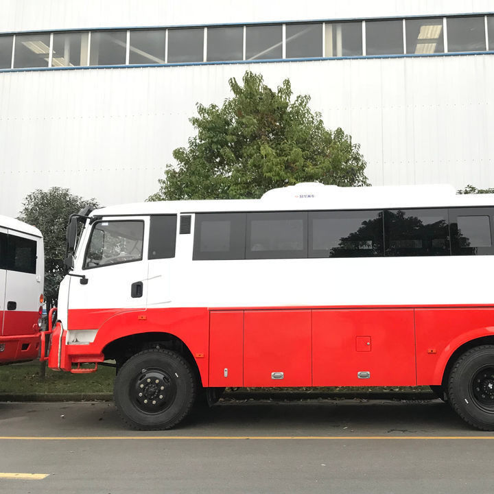 EURO 3 Autobus tout-terrain diesel 4x4 avec une masse nominale de 4890 kg et une capacité de décharge de 6700 ml