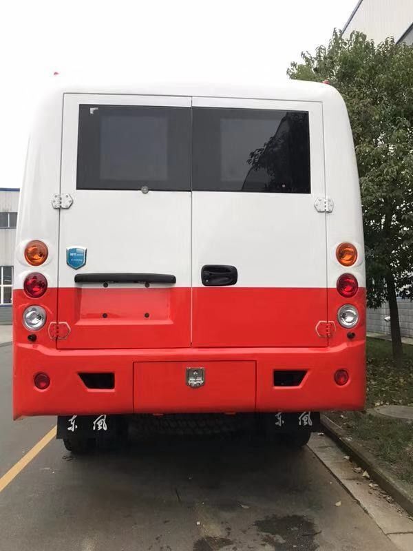 30 sièges 4X4 4WD Autobus de taille moyenne double circuit plein frein à air et A / C Dongfeng EQ6750ZT