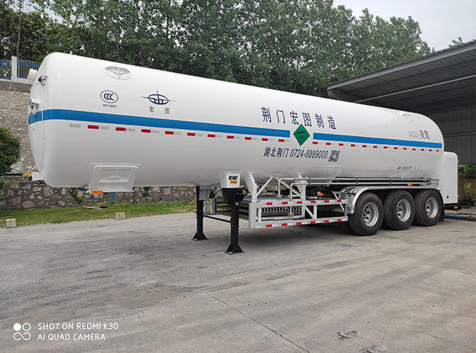 50m3 Capacité réservoir de GPL Semi-remorque avec -20/50C température de conception de CIMC LINYU