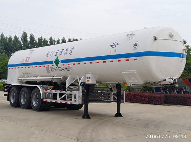CIMC LINYU 50m3 Cisterne à GPL Semi-remorque pour le transport du gaz Camion Camion -20/50C