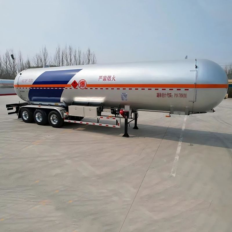 CIMC LINYU 50m3 Cisterne à GPL Semi-remorque pour le transport du gaz Camion Camion -20/50C